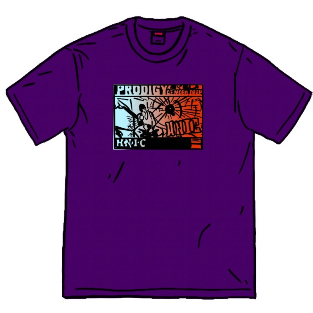 Supreme HNIC Tee SS21 Purple Large